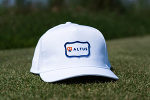 Altus Patch Rope Hat - White