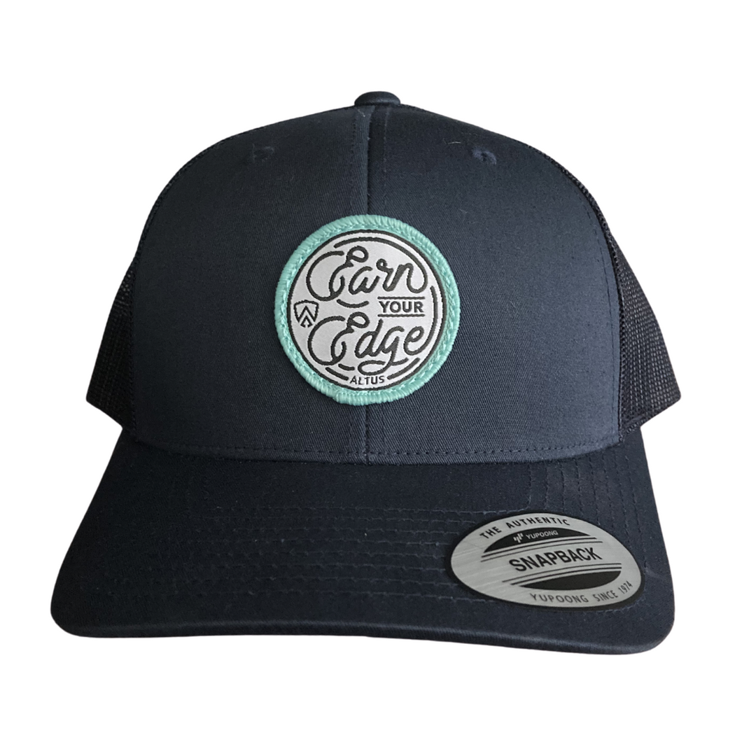Earn Your Edge Patch Snapback - Navy